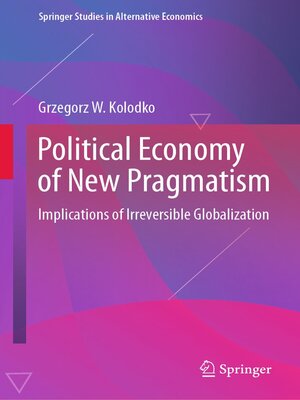 cover image of Political Economy of New Pragmatism